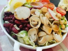 有机素食豆类蔬菜沙拉-秘密小花园(第三中学店)