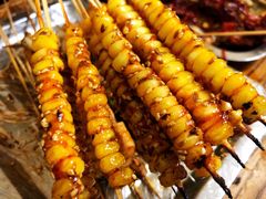 香烤玉米粒-勃利地摊·勃立小串烧烤