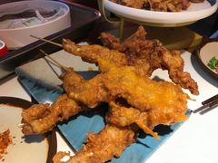 蛋黄牛蛙-老天桥蛙炉火锅(姑苏总店)