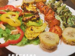 天都里碳烤素拼盘-辛德里印度餐厅(勒泰商圈店)