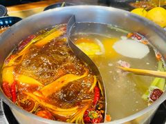 麻辣鸳鸯锅-手选潮汕鲜牛肉火锅(二七广场店)