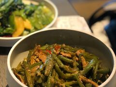 豆角丝炒肉拌转百刀-日上三甘(三里屯店)