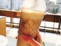 芋泥波波牛乳茶-喜茶(青岛金狮广场店)