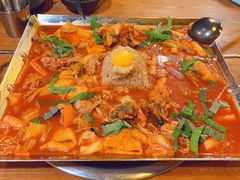 鱼饼火山炒年糕-包装马车·韩国料理·포장마차