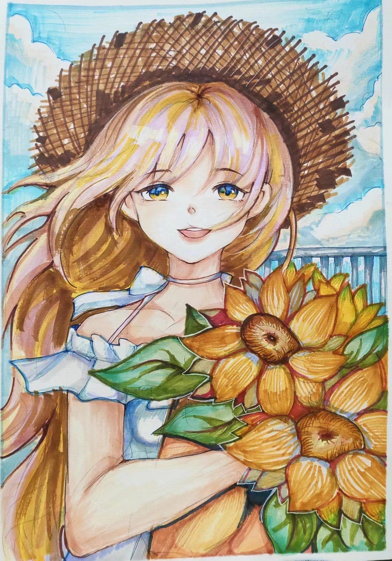 跟着老师手残党也可以画出唯美的漫画