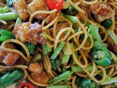 双椒鸡脆骨捞面-東舍食唐精品陕菜馆