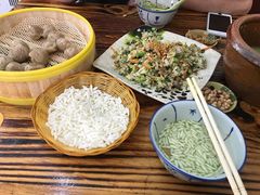 香芋炒饭擂茶套餐-海陆丰明凤擂茶