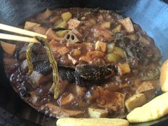 -白洋淀锅里口灶台鱼