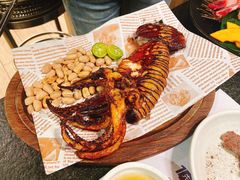 -草家酱蟹炭火烤肉店(珲春南路一店)