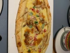 烤鸡肉皮塔-伊斯坦布尔土耳其清真咖啡餐厅