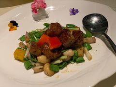 黑椒爆炒雪花牛肉粒-皇朝会.经典传统粤菜(外滩店)