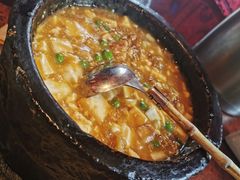 石锅鸡汤豆腐-绿茶餐厅(蓝色港湾店)