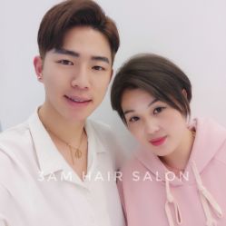 Yishen合影纪念-3AM HAIR SALON烫发染发接发