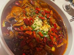 水煮牛肉-小河盐帮·私家菜·烤鸭(三元桥·霄云路店)