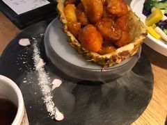 菠萝咕噜猴头菇-水木苼 蔬食料理