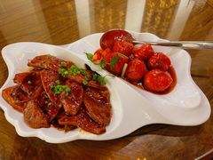 猪肝荔枝肉双拼-文儒九号·闽菜馆(三坊七巷店)