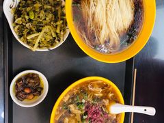 雪菜肉丝面-毛华美食(清扬路店)