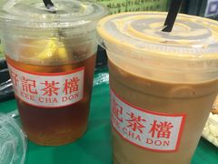 柠檬柚子茶&驰名丝袜奶茶-孖记茶档·热腾茶餐(荔湾领展广场店)