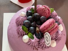 蓝莓鲜奶蛋糕-玲婧胡同·生日蛋糕·餐厅(嘉里城店)