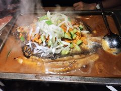 -探鱼·鲜青椒爽麻烤鱼(三水广场店)