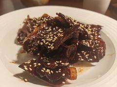 糖醋风干牛肉-怡得观滇餐厅·地道昆明菜·1996(海埂大坝店)