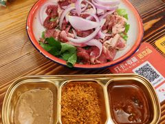 -陈叉子钢盆烤肉(中原万达店)
