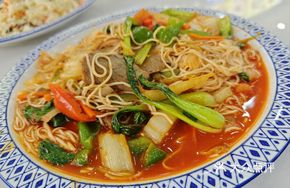Beef Stir-Fried with Noodles