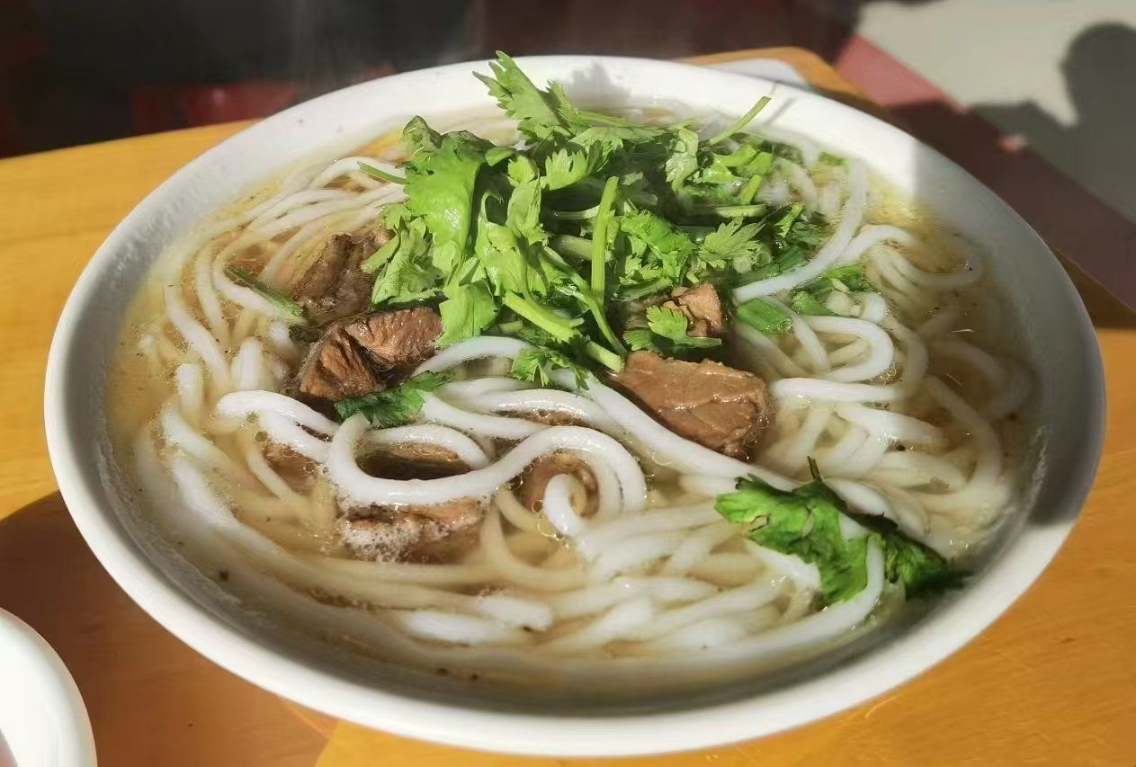 清汤牛肉的轻盈味