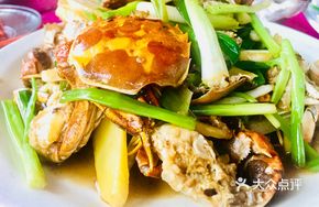 Stir-Fried Crab Juveniles