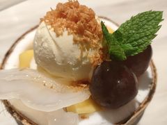 灰椰壳冰淇淋-金椰壳· 大厨新加坡菜(壹方城店)