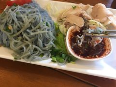 -蝶豆花蓝面条