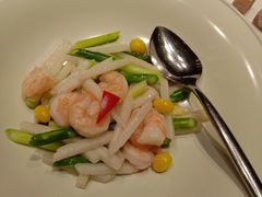 翠绿山药炒虾仁-满满海佛跳墙(千禧店)
