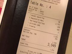 账单-8½ Otto e Mezzo BOMBANA(洛克外滩源店)