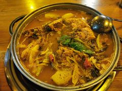 脊骨土豆汤-包装马车·韩国料理·포장마차