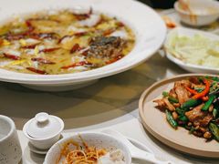 黑鸡枞菌炒肉-渔语鱼酸菜鱼新川菜(来福士店)