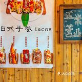每次都带各种朋友来吃他家的tacos海苔手卷