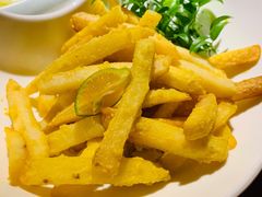 咸蛋黄炸薯条-绿茶餐厅(西湖银泰百货店)
