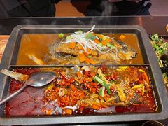 -探鱼·鲜青椒爽麻烤鱼(银泰城店)