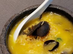 石锅脆米煮鲍鱼-望乡楼上海菜(日月光店)