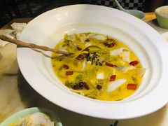 金汤酸菜龙利鱼-绿茶餐厅(西单老佛爷店)