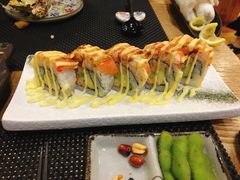 炙烤三文鱼寿司-青空日料烧肉烧鸟店(后湖兴业路店)