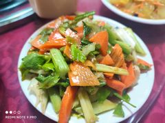 凉拌芹菜-柳沟豆腐宴69号福豆堂
