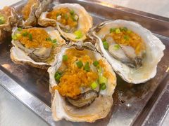 蒜蓉焗生蚝-崖口红树林海鲜餐厅