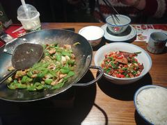 菜籽油炒超级小炒肉-老湘村·湖南土菜(天河维多利店)