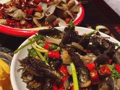 椒麻无骨鸡爪-蛙三泡椒牛蛙(万象城店)