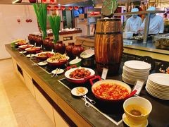 自助取餐区-舟山希尔顿酒店·開自助餐厅