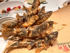 炸鱼-宝轩渔府·老字号海鲜·正宗津菜(水上店)