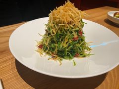 巧拌豆苗-四季民福烤鸭店(前门廊房二条店)