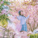 青岛超小众的樱花拍照地，重樱太美啦！而且没人哦！