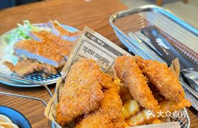 Crispy Fish Fillet with French Fries